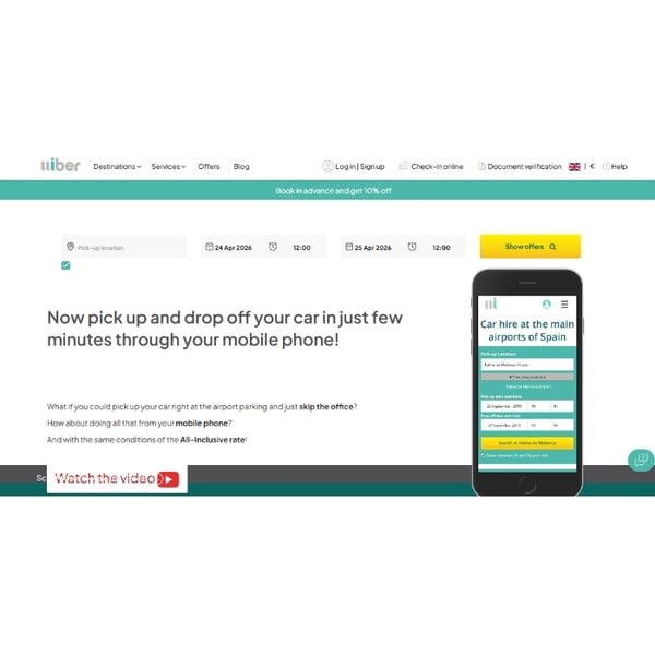 Wiber Rent a Car Smart Car Service Review