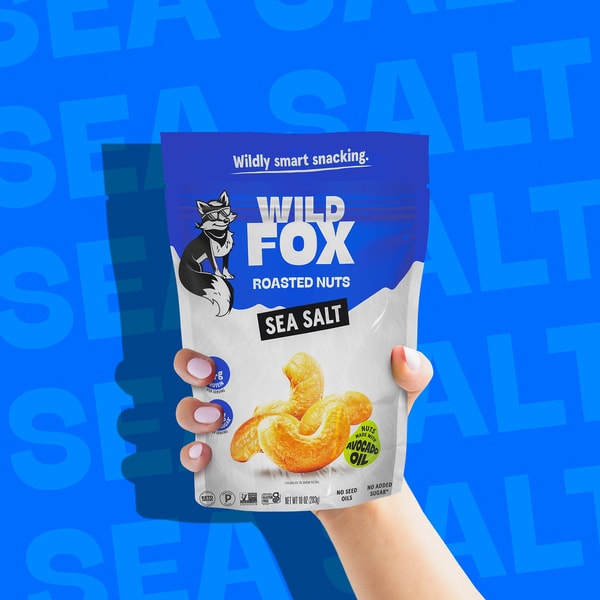 Wild Fox Foods Roasted Cashews Sea Salt Review