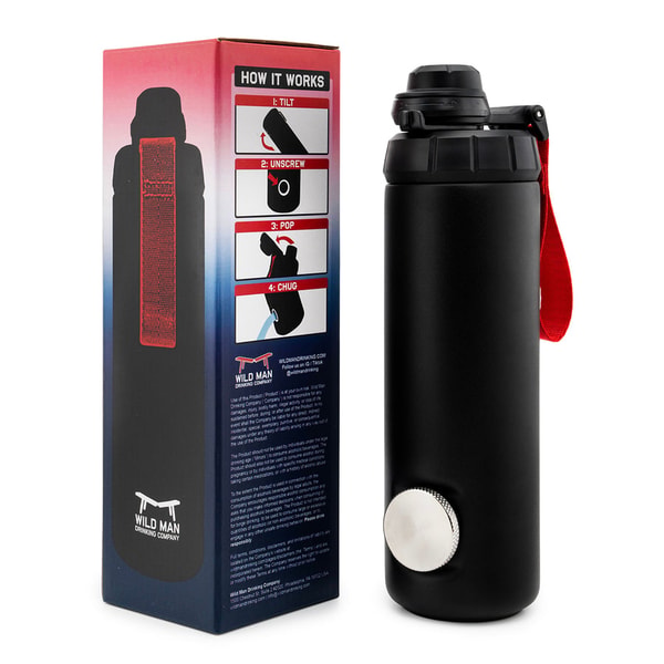 Wild Man Drinking Company RIPTIDE Bottle Review