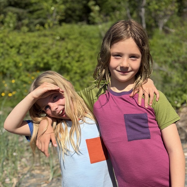 Wildhaven Wools Kids Merino Pocket Tee - 3 pack Review