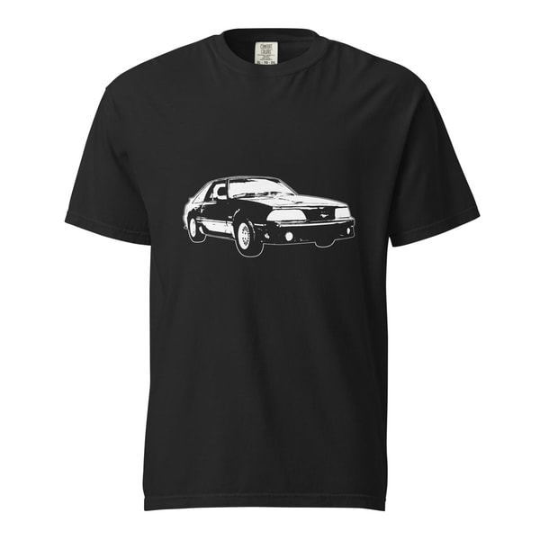 Willertime Classic Fox Body Mustang Shirt &ndash; Black and White 5.0 Tee Review