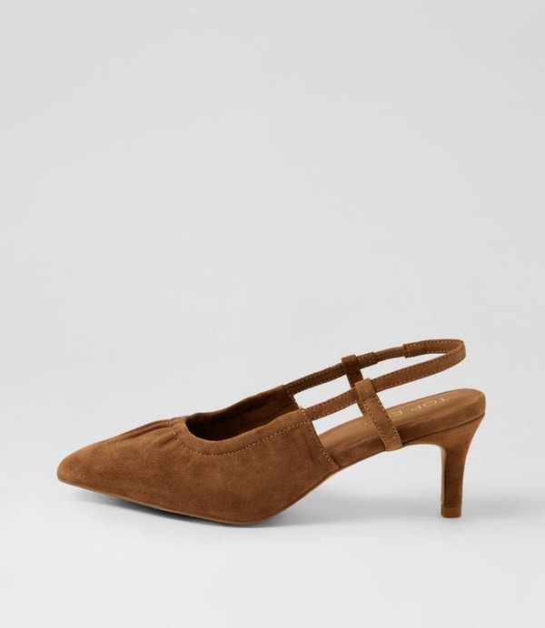 Williams Shoes Correna Nutmeg Suede Heels Review