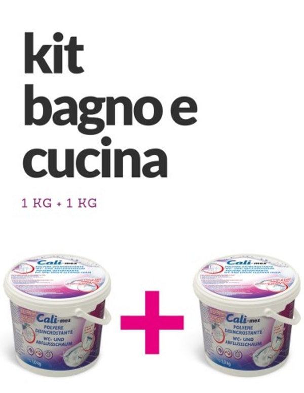 WimexShop Cali-mex polvere pulizia e manutenzione scarichi a base di acido citrico. 2kg Recensione