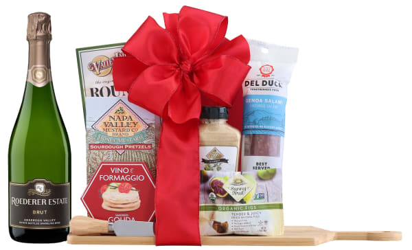 Wine.com Roederer Estate Brut Sip & Savor Gift Basket Review