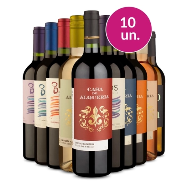 Wine Kit 10 Vinhos Avalia&ccedil;&atilde;o