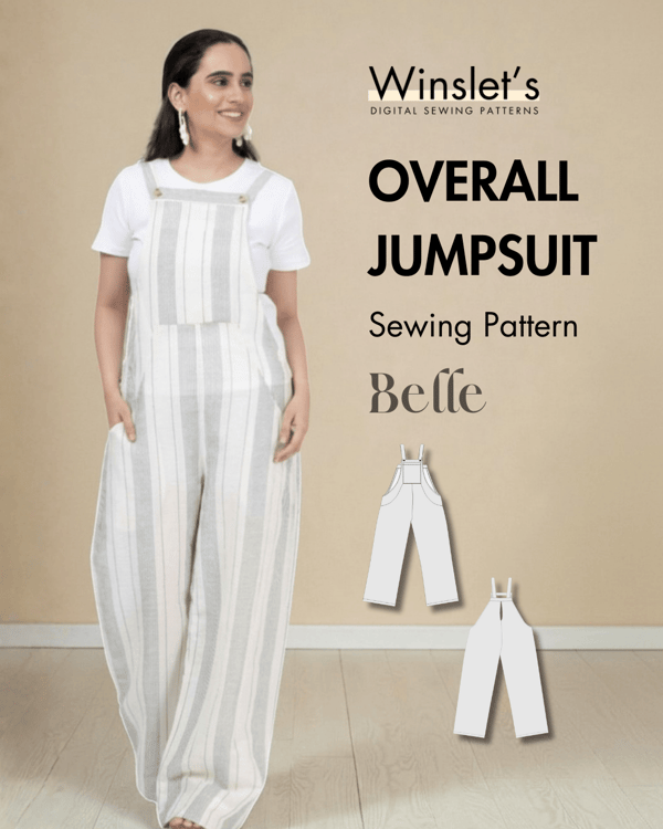 Winslet's Sewing Patterns Overalls Jumpsuit Review