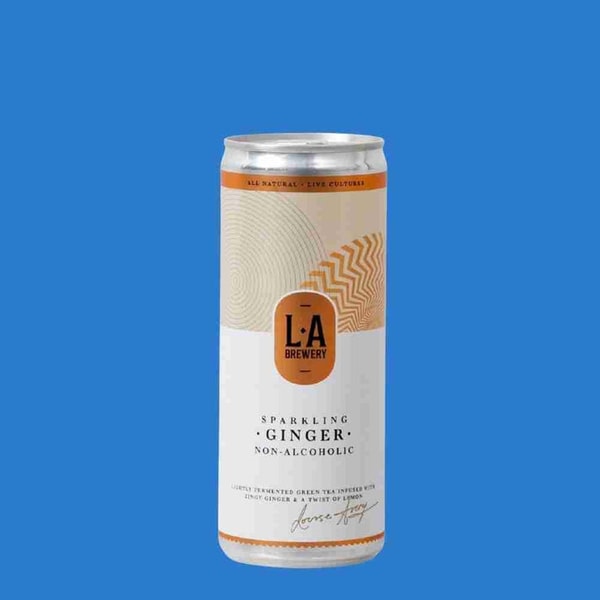 Wise Bartender LA Brewery Ginger Sparkling Non-Alcoholic Drink Review