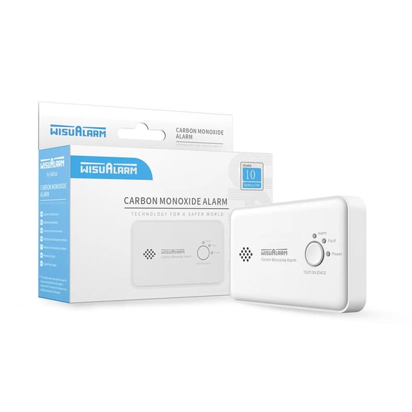 Wisualarm 10-Year Battery Carbon Monoxide Alarm Beoordeling