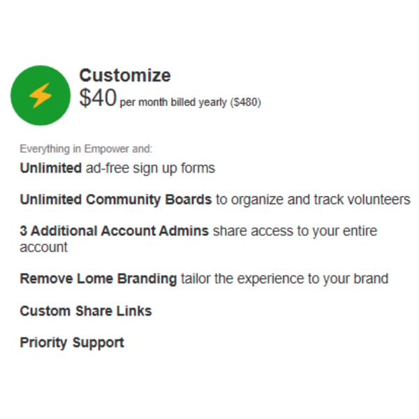 With Lome Customize Review