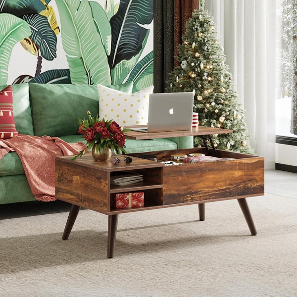 WLIVE Mid Century Coffee Table Review