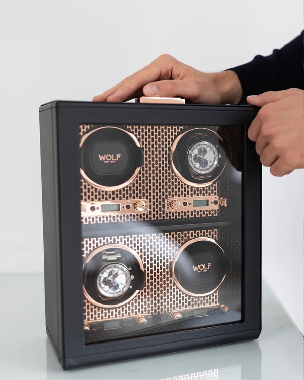 WOLF 1834 Axis 4 Piece Watch Winder Reviews