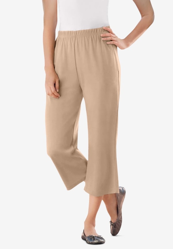 WOMAN WITHIN 7-Day Knit Capri Review