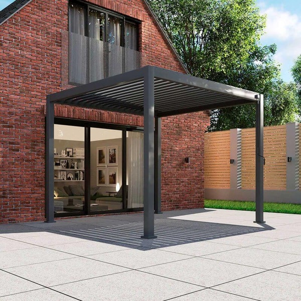 Woodlark Garden Luxury Aluminium Pergola 4x3 Review
