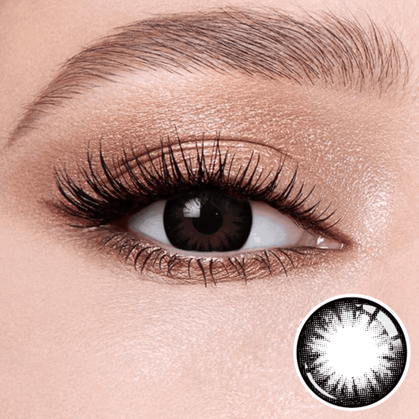 Wooeye Pearl Black Contact Lenses