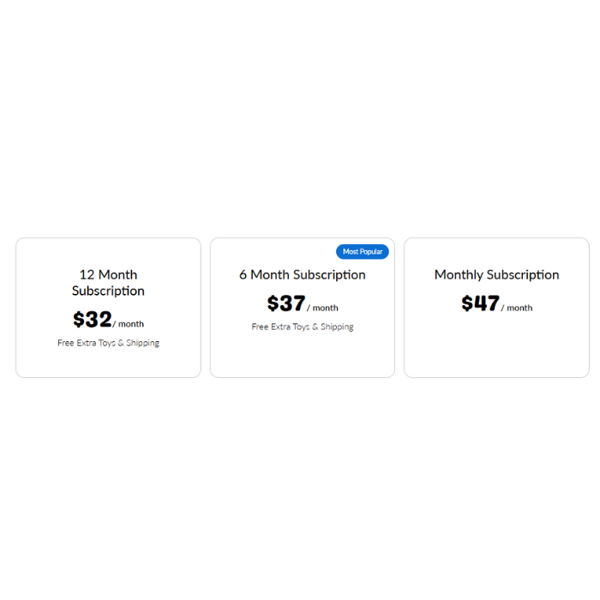 Woof Pack Standard Woof Pack Subscription Review