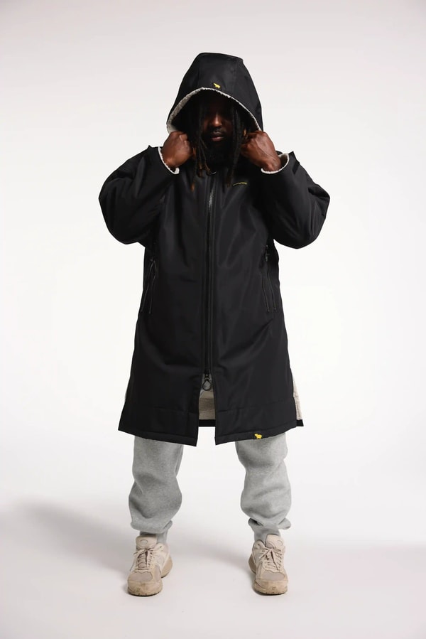 Woolly Bear Outerwear Men's Black Oversized Winter Coat Review