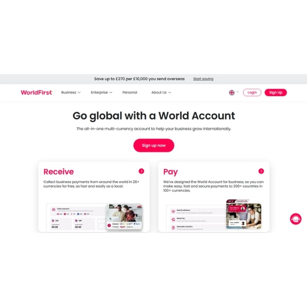 WorldFirst World Account Review