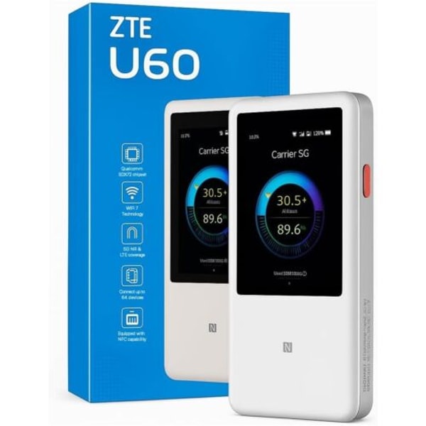 ZTE U60 5G Pocket WiFi Router Review