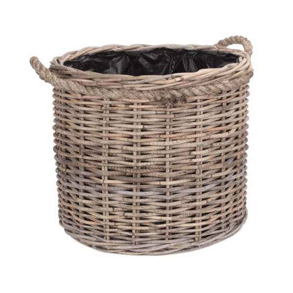 Wovenhill Medium Rope Handled Rattan Round Planter Review