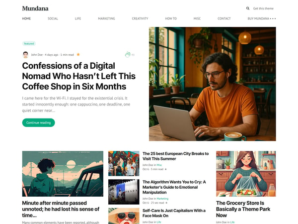 WOWThemes Mundana Review