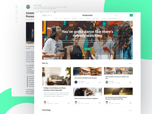 WOWThemes Mediumish Review
