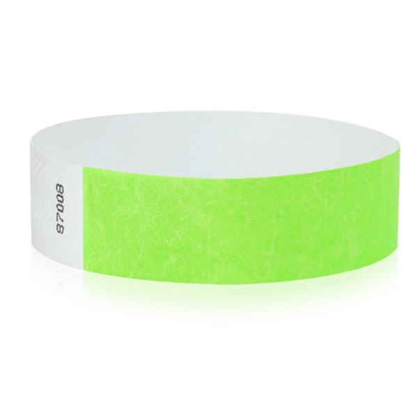WristCo Tyvek 3/4" Solid Color Wristbands Review