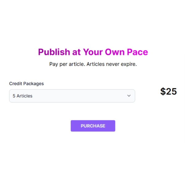 Writio Pay-Per-Article Credit Packages Review
