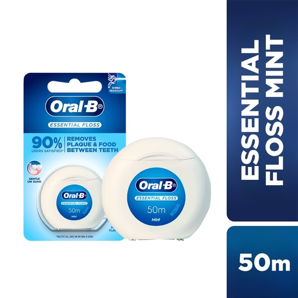 Watsons ORAL-B - Essential Waxed Dental Floss 50m Ulasan