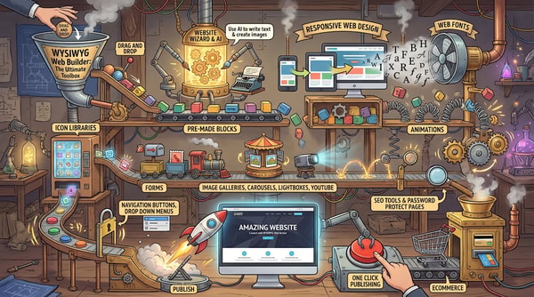 WYSIWYG Web Builder 21 Review