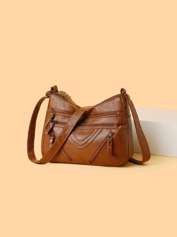 XNAVIO PU Multi-Compartment Crossbody Bag Review