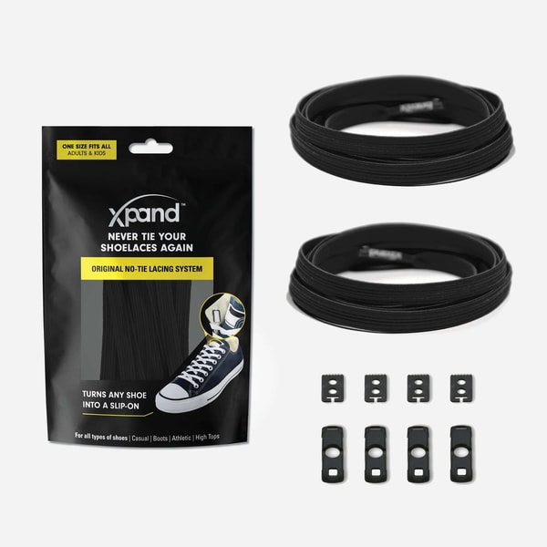 Xpandlaces Flat Laces vs Round Laces No-Tie