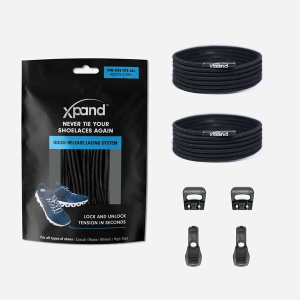 Xpandlaces Flat Laces vs Round Laces No-Tie