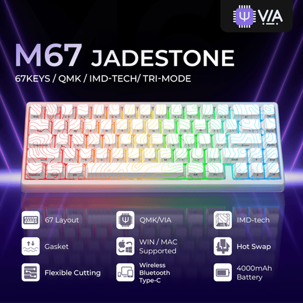 XVX Keyboard XVX M67 JadeStone Review