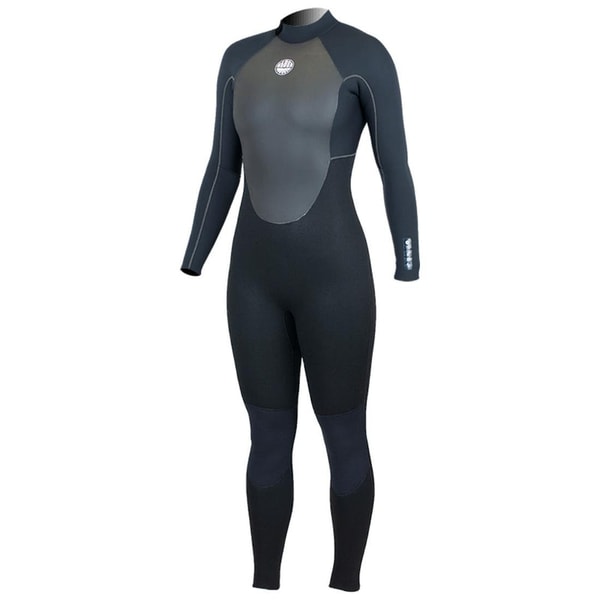 Yakwax Alder Women's Stealth 5/4/3mm Back Zip Winter Wetsuit - Black Review