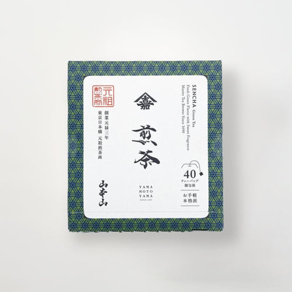 Yamamotoyama煎茶ティーバッグ40袋入 のレビュー