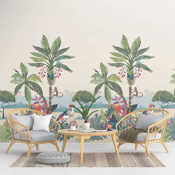 York Wallcoverings York Wallcoverings Tropical Lagoon Earthy Premium Peel Review