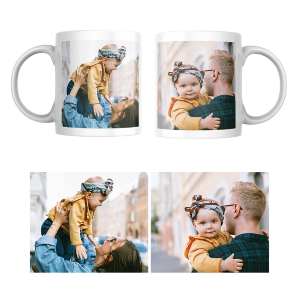 YouPersonalise 2 Photos Personalised White Photo Mug Review