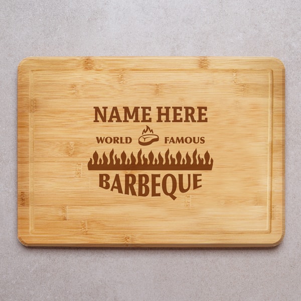 YouPersonalise World Famous Barbeque Personalised Engraved BBQ Chopping Board Review
