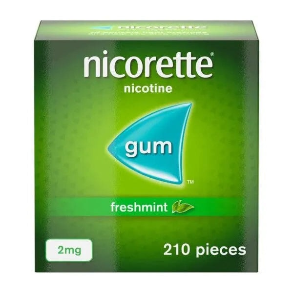 Nicorette Gum 2mg Freshmint 210 Pieces Review