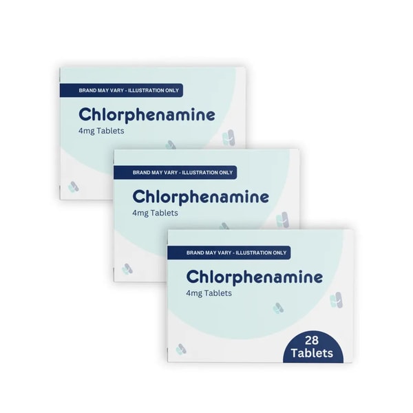 Chlorphenamine 4mg 28 Tablets 3 Pack Review