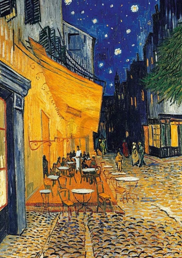 Yourdecoration Kunstdruk Vincent Van Gogh - Caf&eacute;-Terrasse am Abend 21x29.7cm Beoordeling