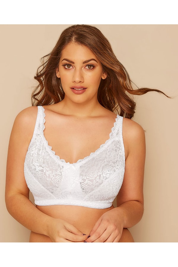 Yours Clothing Kanten bh zonder beugel Review