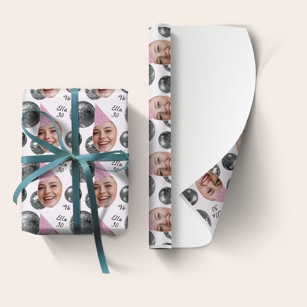 YourSurprise Geschenkpapier mit eigenem Foto & Text Bewertung