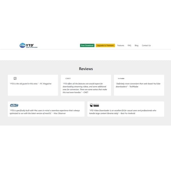 YTD Video Downloader Review