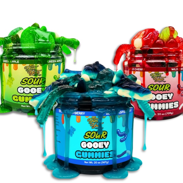 Yum Yum Candy Shop Sour Gooey Gummies Review