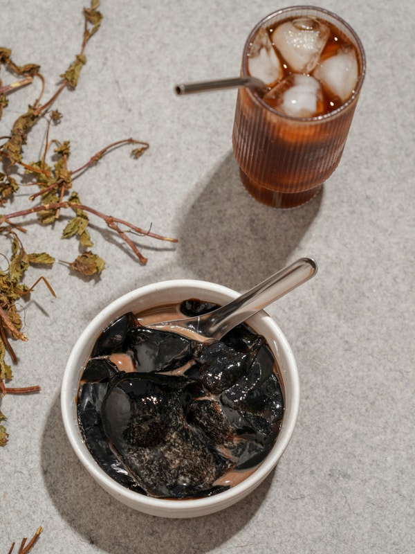 Yun Hai Organic Grass Jelly Herb Mesona Review