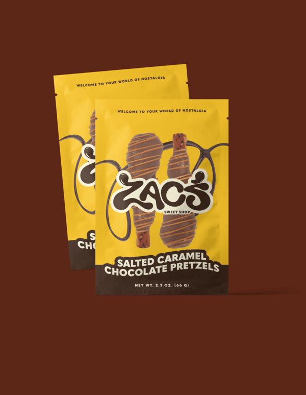 Zac's Sweet Shop Salted Caramel Pretzels Review
