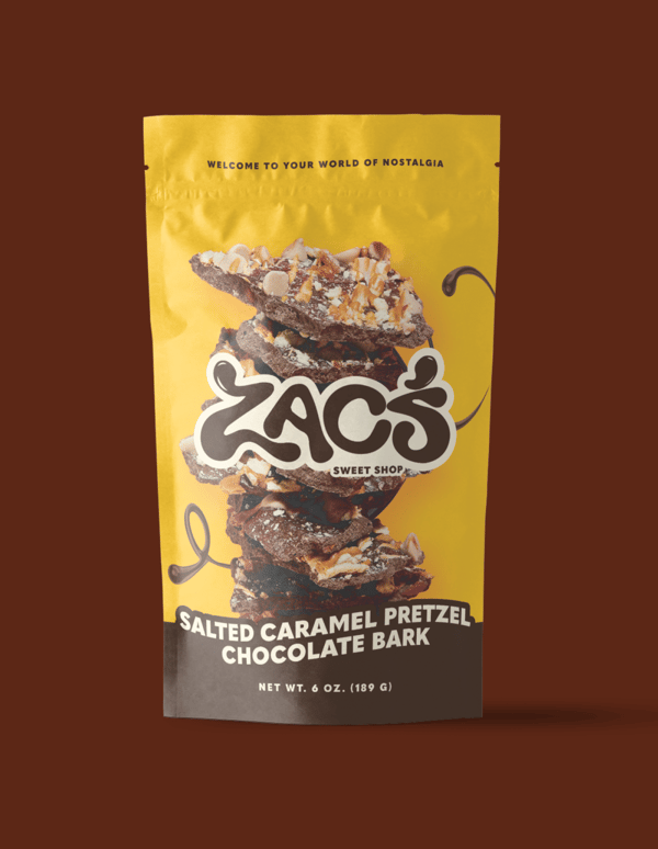 Zac's Sweet Shop Salted Caramel Pretzel Bark Review