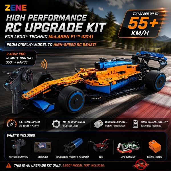 ZENE Bricks Power Functions Kit for McLaren F1 Reviews