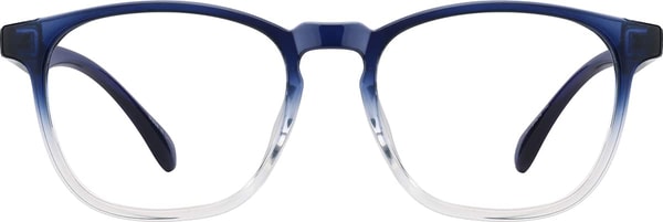Zenni Optical Navy Ombre Square Glasses Review